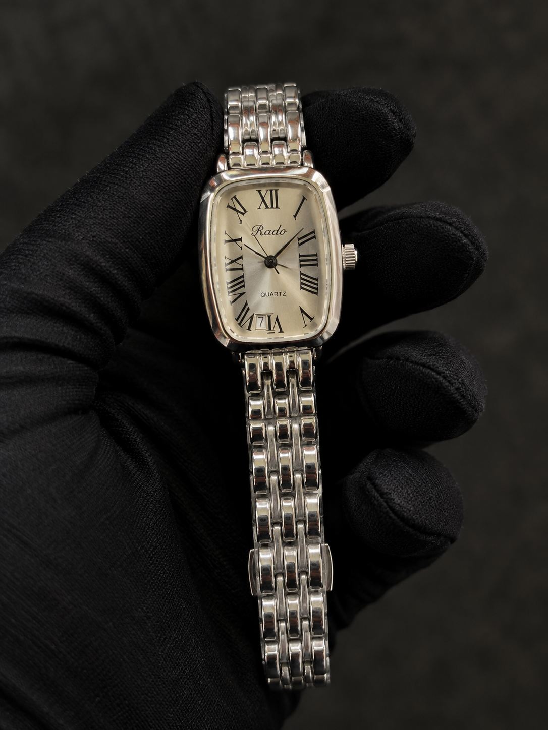 Rado Quartz Roman Numeral Watch — Women's