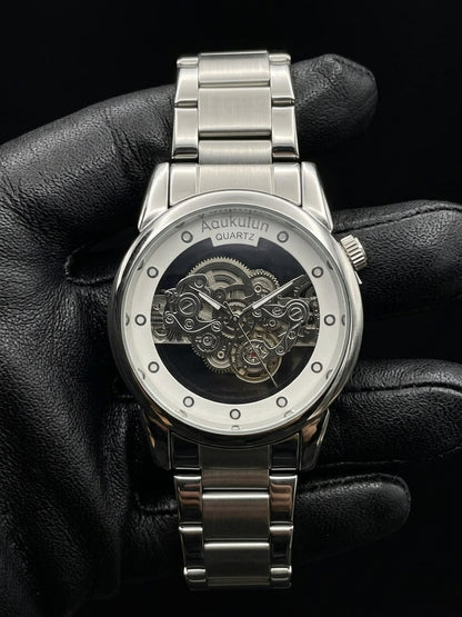 Aoukulun Skeleton Quartz Watch