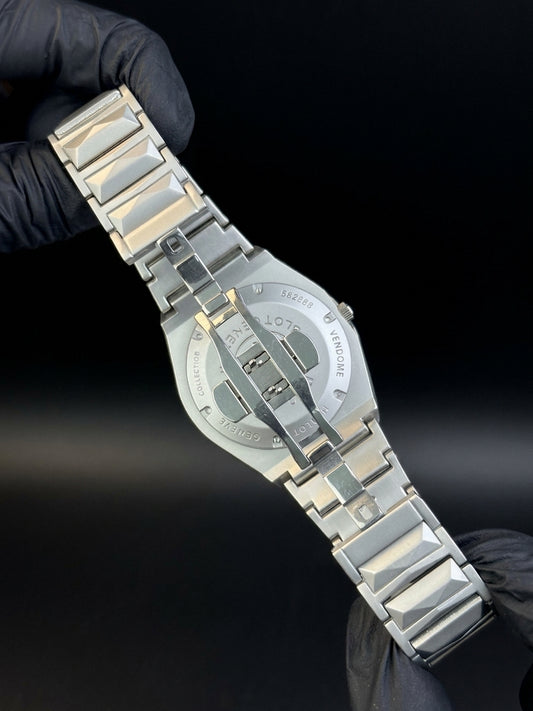 Hublot Watch Diamond Cut – Skeleton Blue Dial