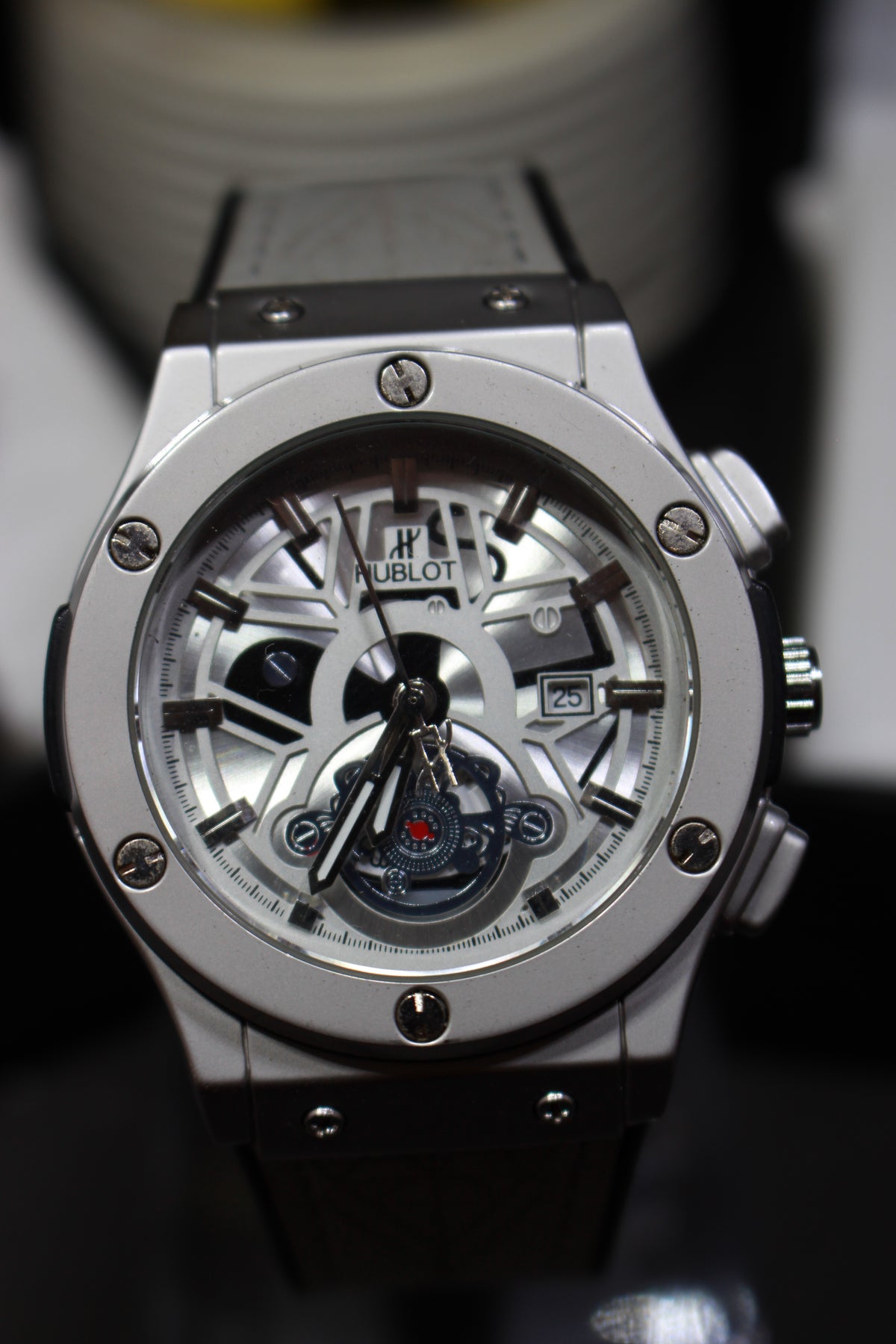 Hublot Semi Skeleton-White