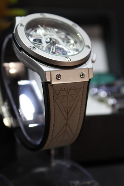 Hublot Semi Skeleton-White