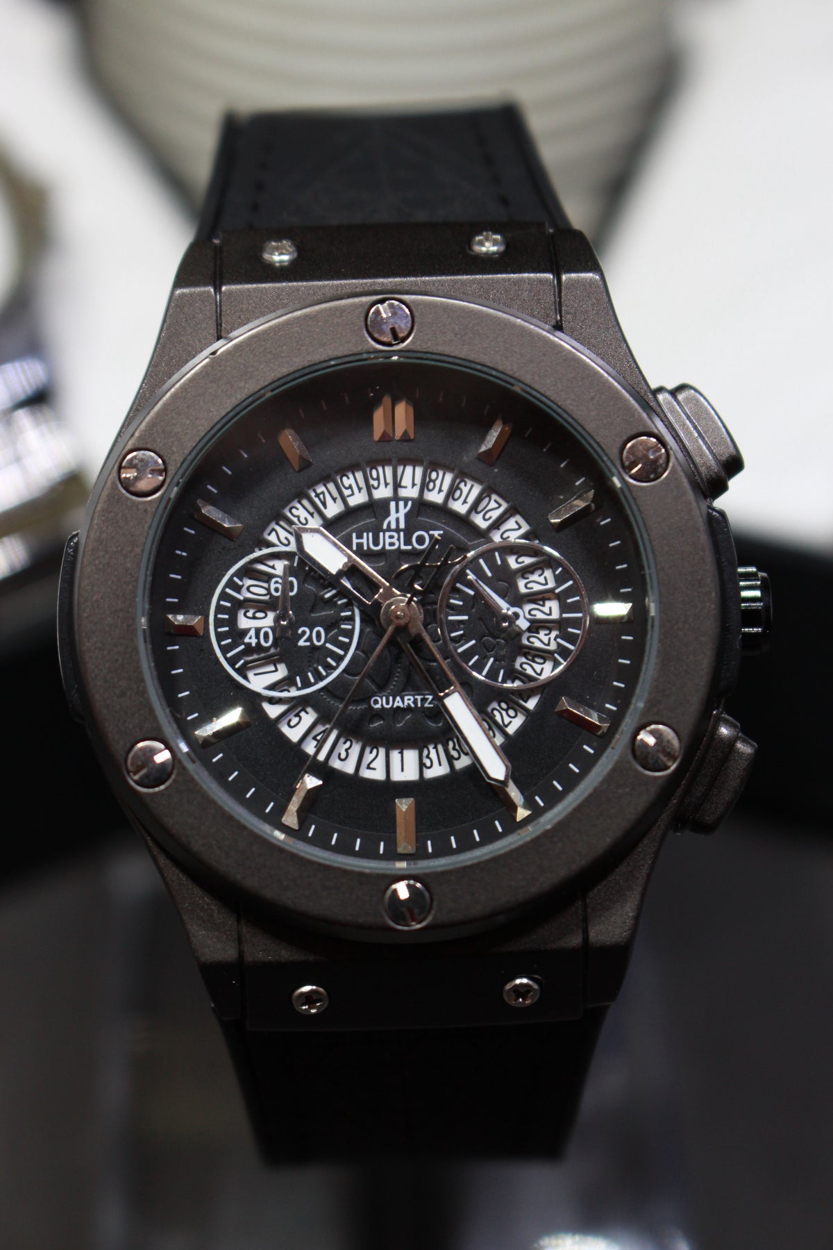 Hublot Semi Skeleton-Black