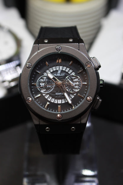 Hublot Semi Skeleton-Black